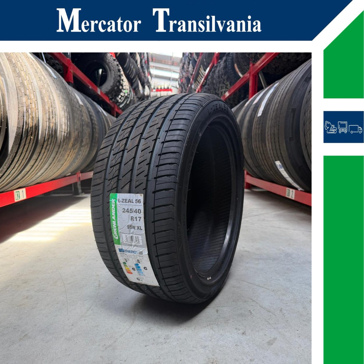 (NOUA) Grenlander L-Zeal 56 245/40R17-