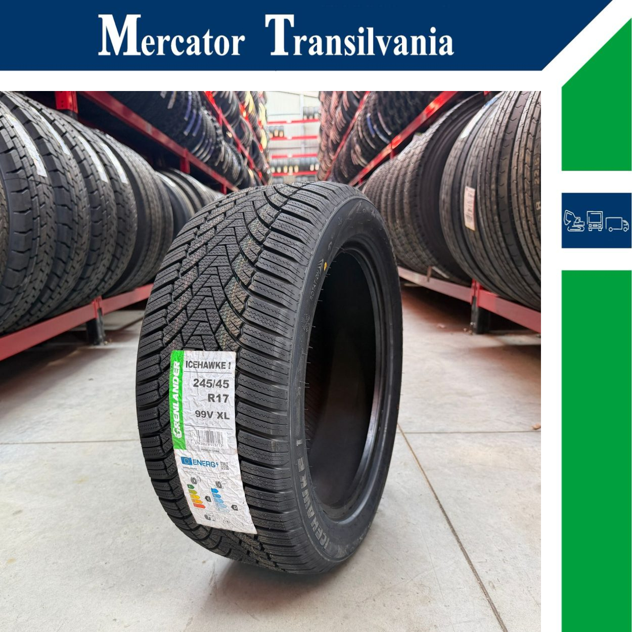 (NOUA) Grenlander Icehawke I 245/45R17-