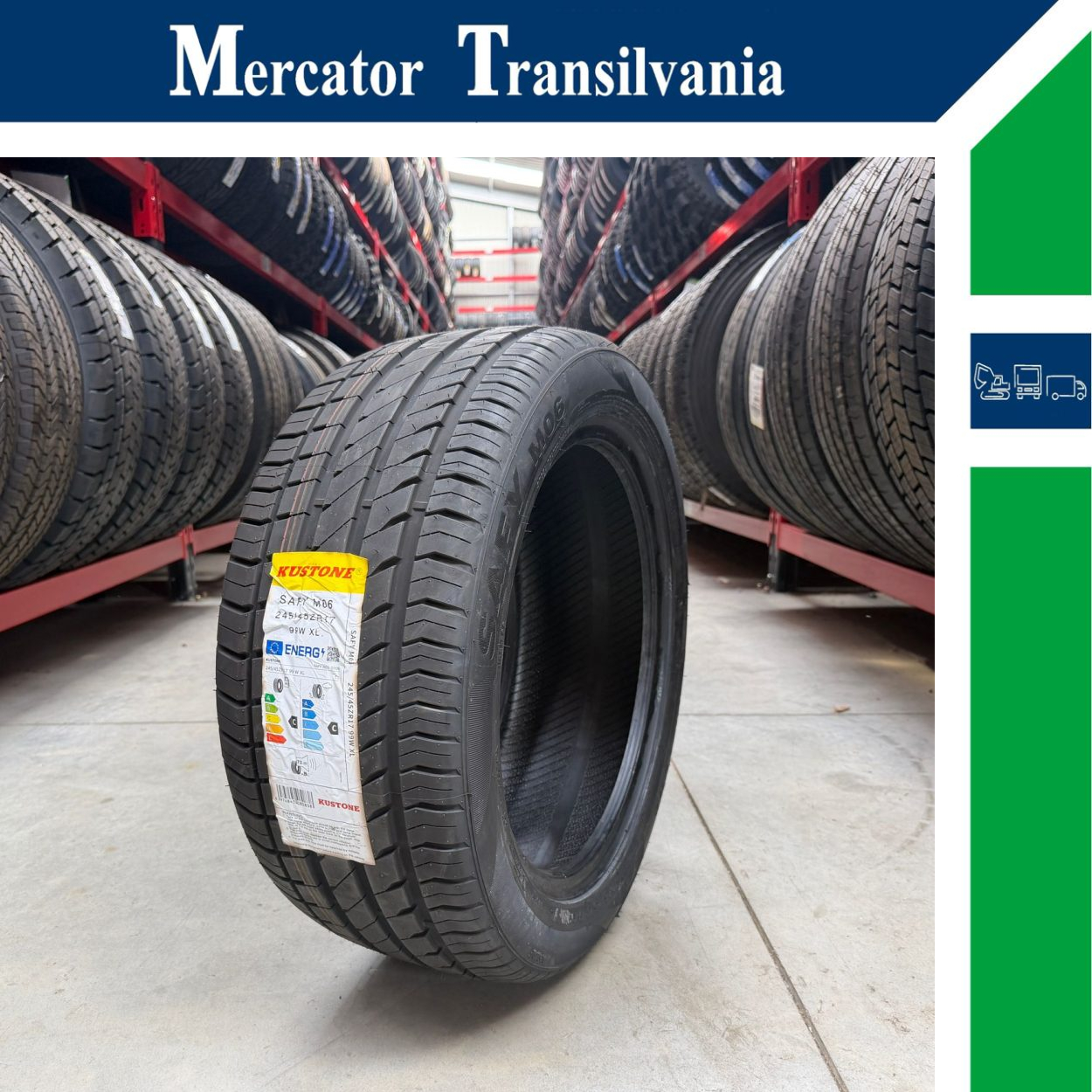 (NOUA) Kustone Safy M06 245/45R17-