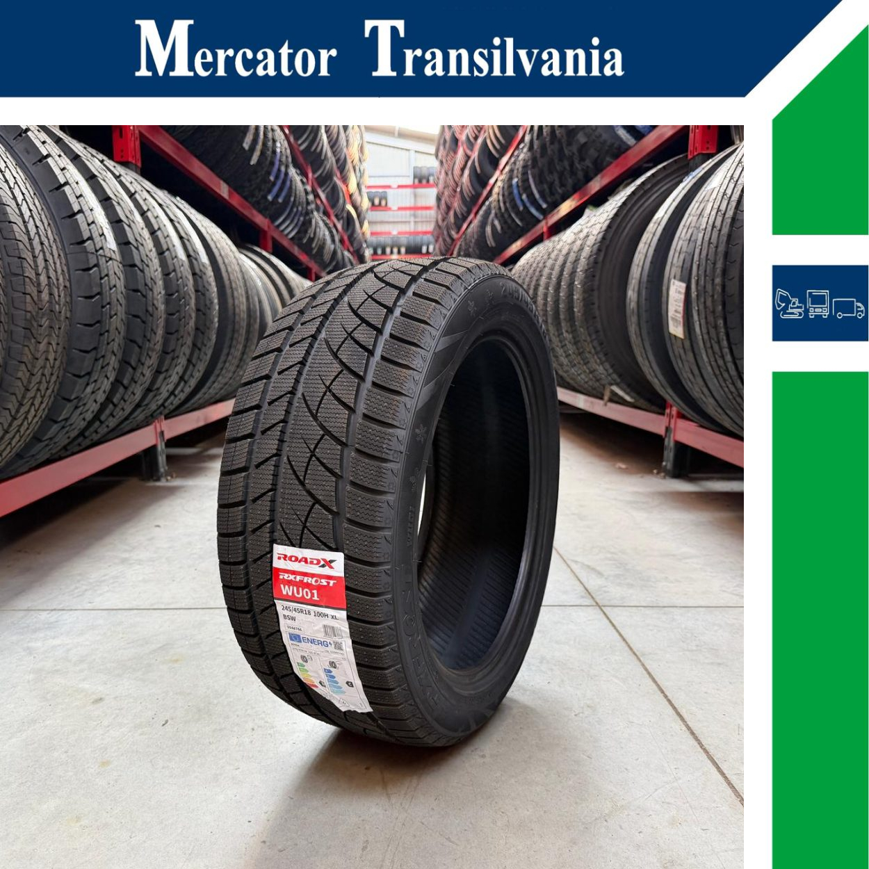 (NOUA) RoadX RX-Frost-WU01 245/45R18-