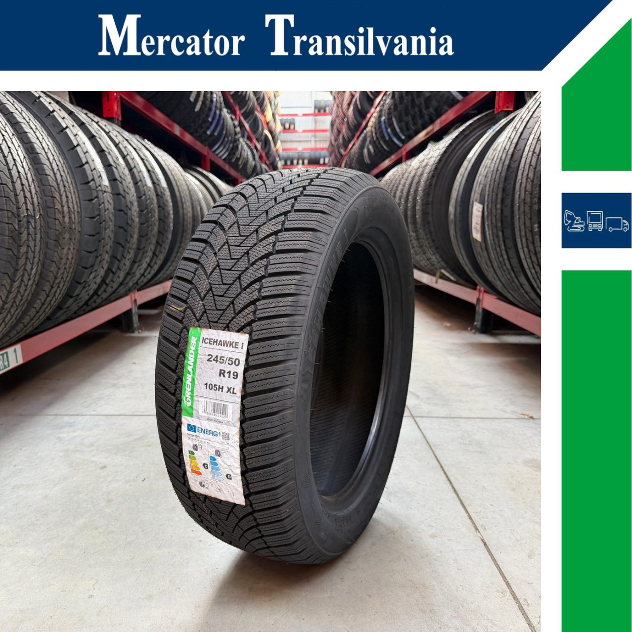 (NOUA) Grenlander Icehawke I 245/50R19-