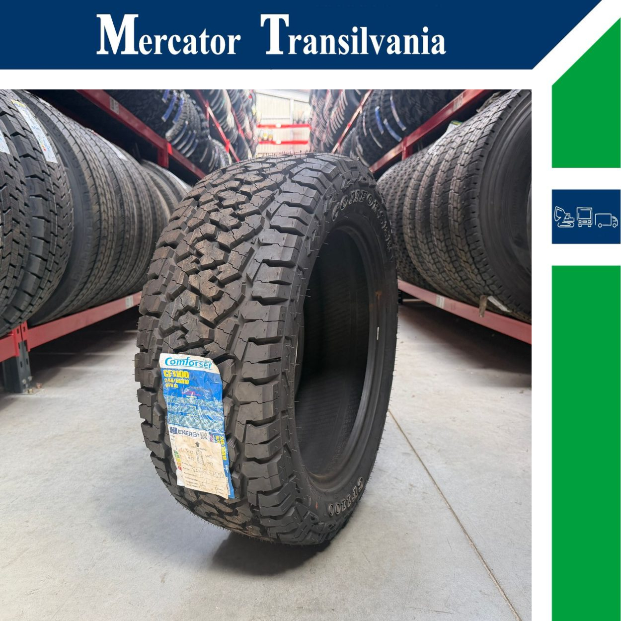 (NOUA) Comforser CF1100 (Model BFGoodrich) 245/55R19-
