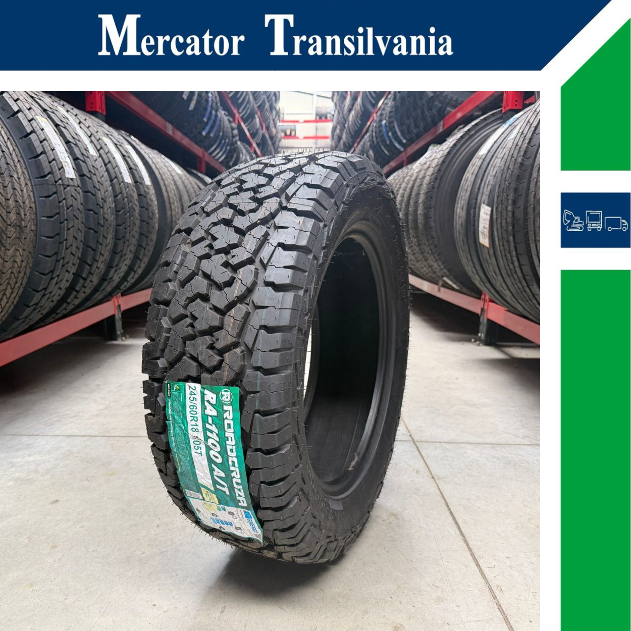(NOUA) Roadcruza RA-1100 (Model BFGoodrich) 245/60R18-
