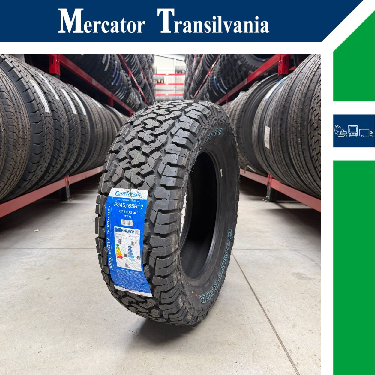 (NOUA) Comforser CF1100 (Model BFGoodrich) 245/65R17-