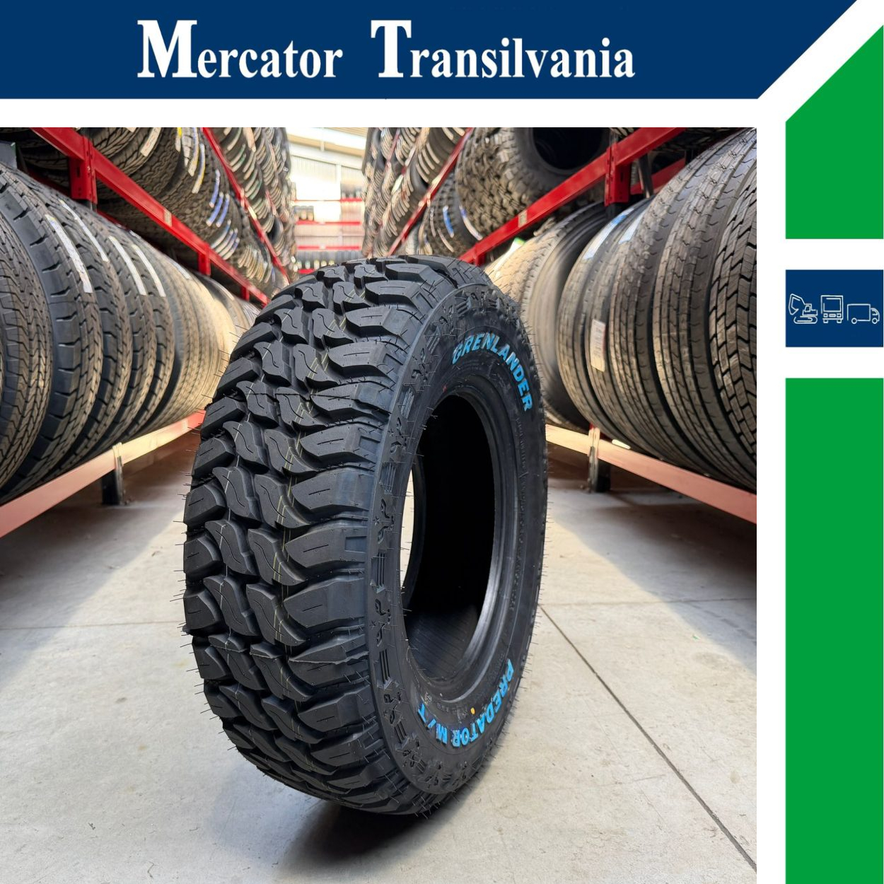 (NOUA) Grenlander Predator M/T 245/70R16-