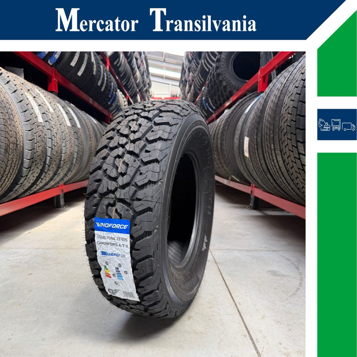 (NOUA) Windforce Catchfors A/T (Model BFGoodrich) 245/70R16-