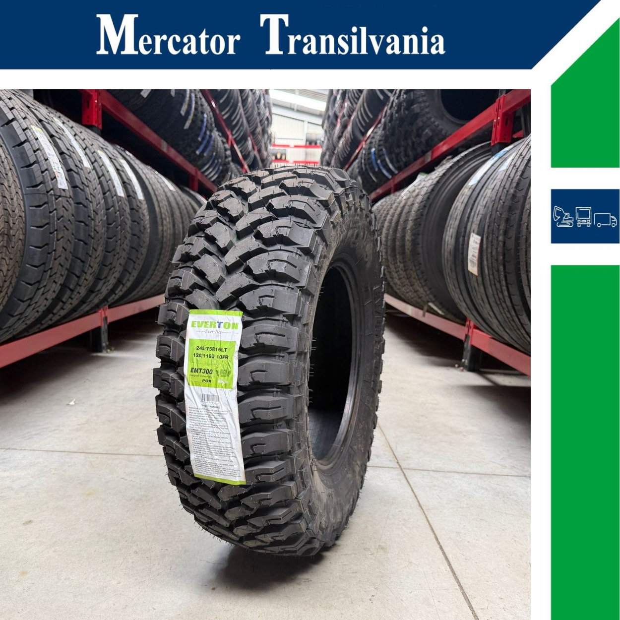 (NOUA) Everton EMT300 245/75R16-