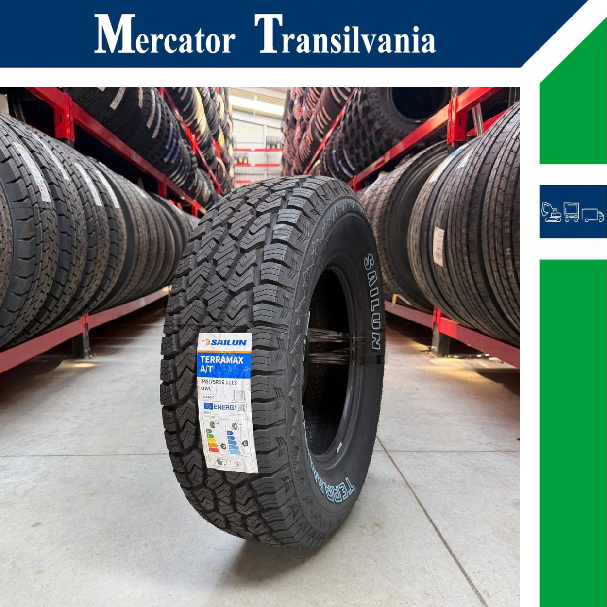(NOUA) Sailun Terramax A/T 245/75R16-