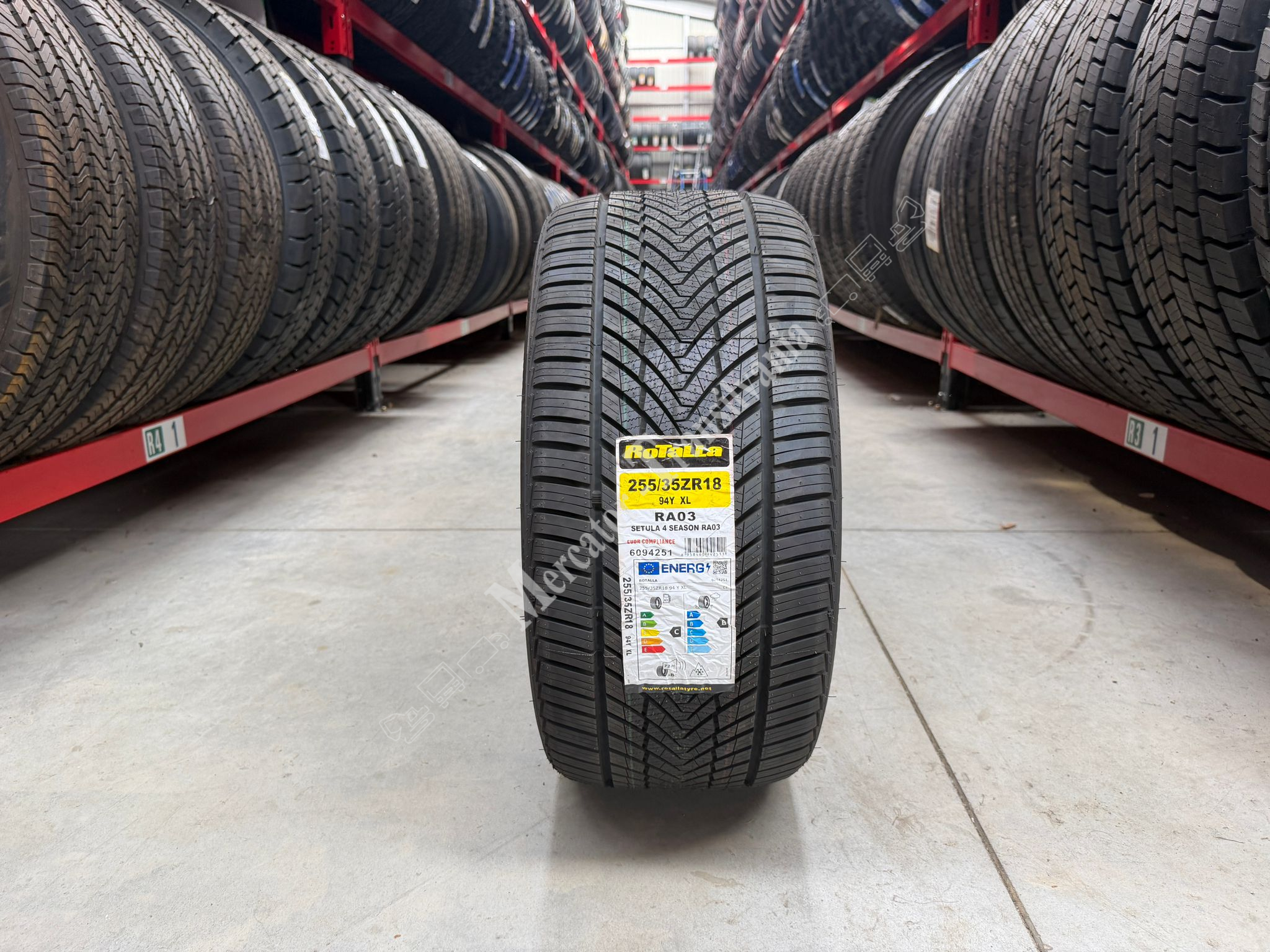 (NOUA) RoTaLLa Setula 4 Season RA03 255/35R18- - imagine 2