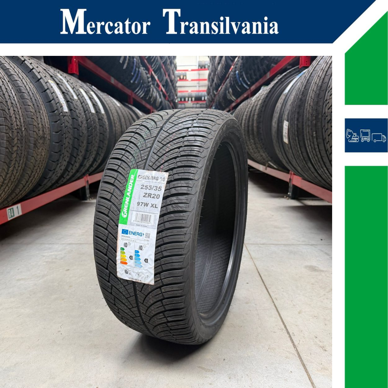 (NOUA) Grenlander Greenwing A/S 255/35R20-