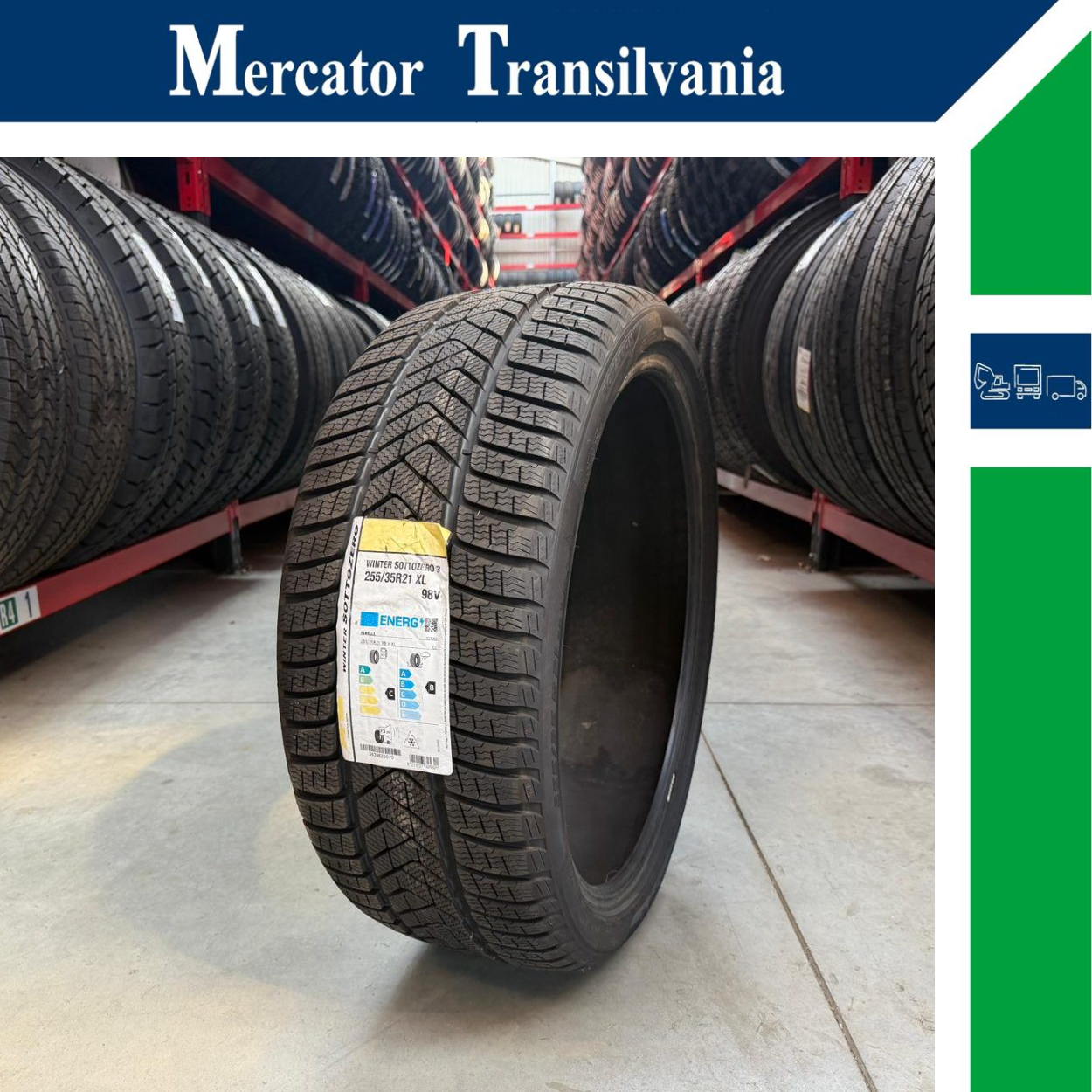 (NOUA) Pirelli Winter Sottozero 3 255/35R21-
