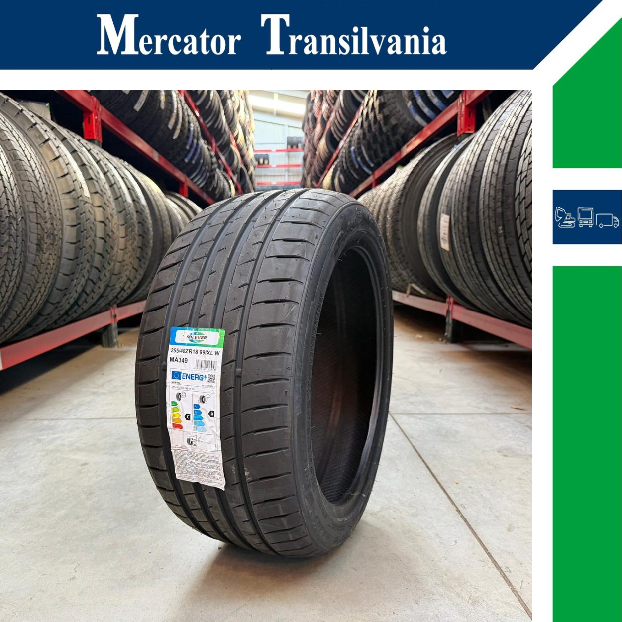 (NOUA) Milever Sport Macro MA349 255/40R18-