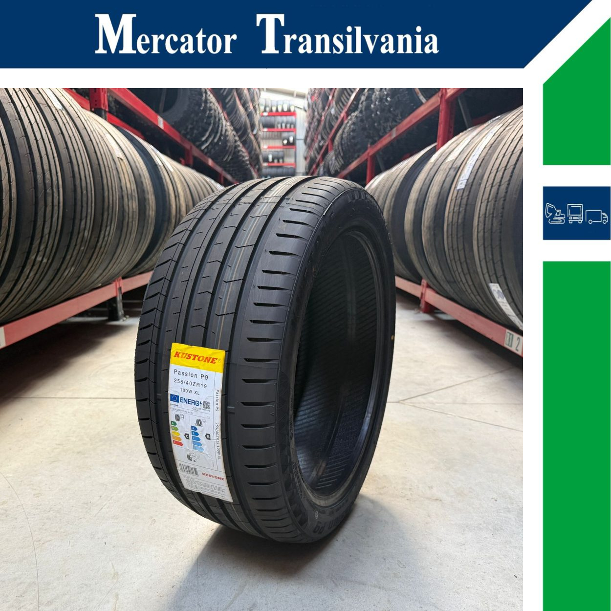 (NOUA) Kustone Passion P9 255/40R19-