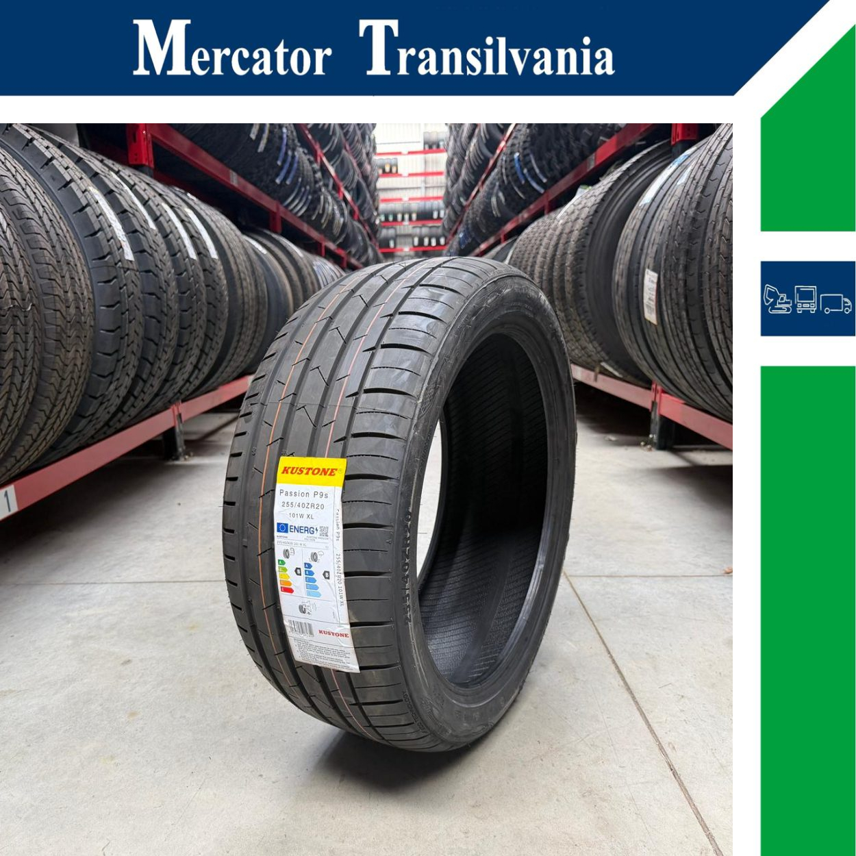 (NOUA) Kustone Passion P9S 255/40R20-