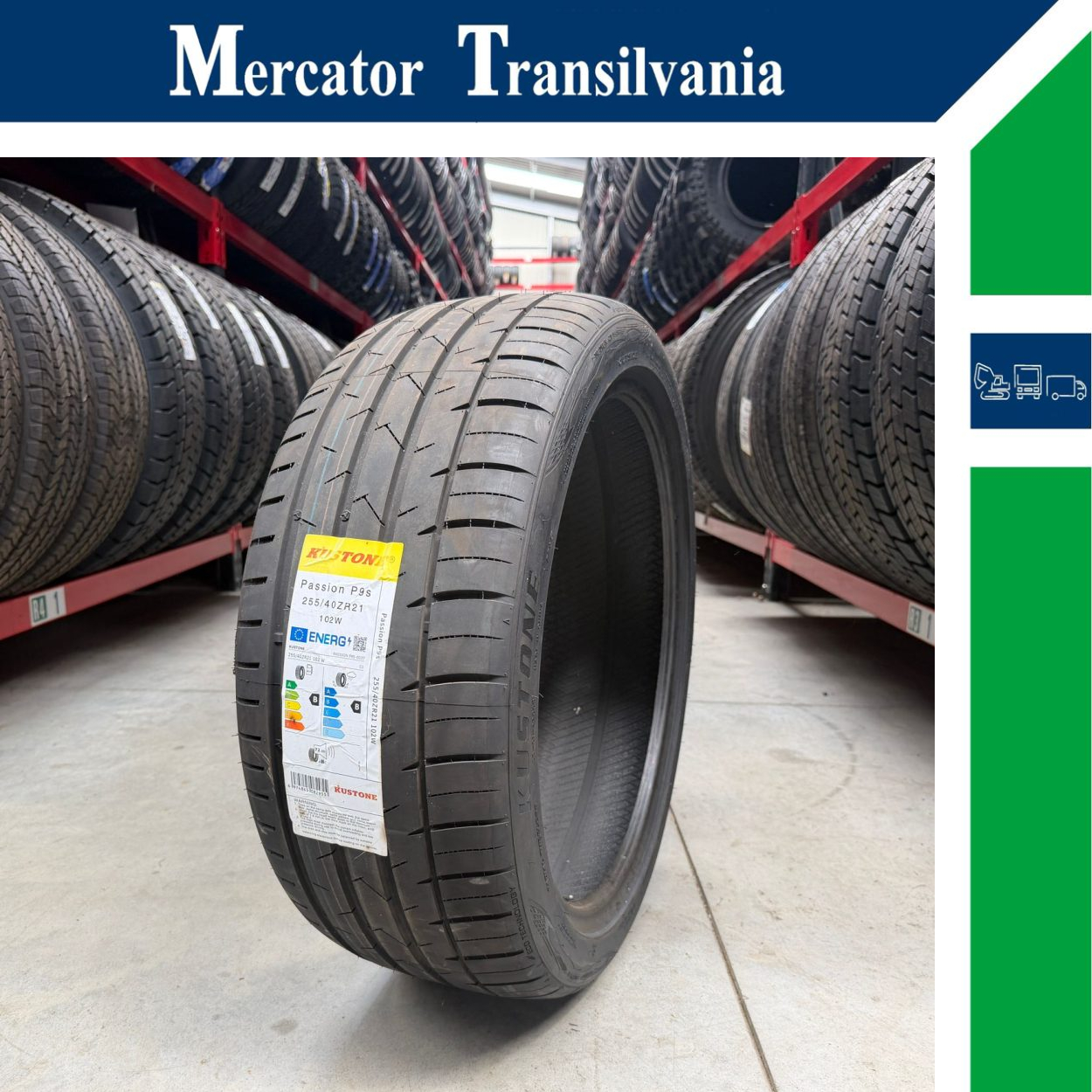 (NOUA) Kustone Passion P9S 255/40R21-