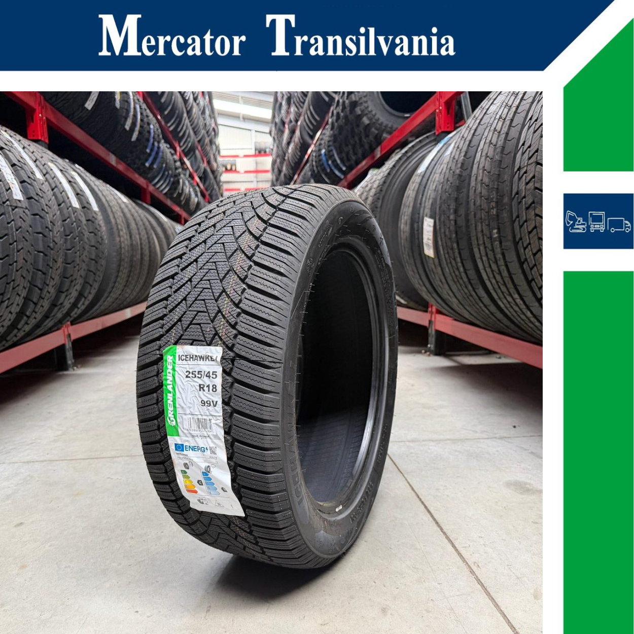(NOUA) Grenlander Icehawke I 255/45R18-