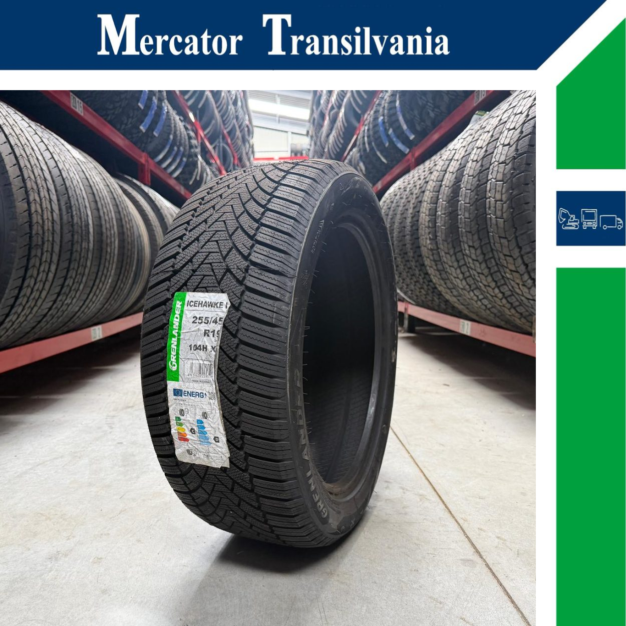 (NOUA) Grenlander Icehawke I 255/45R19-