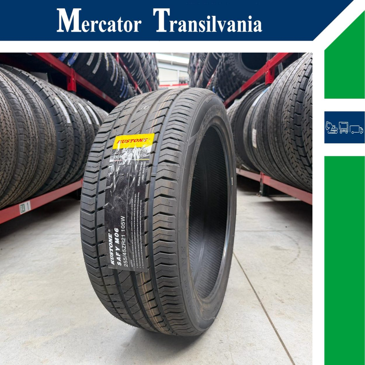 (NOUA) Kustone Safy M06 255/45R21-