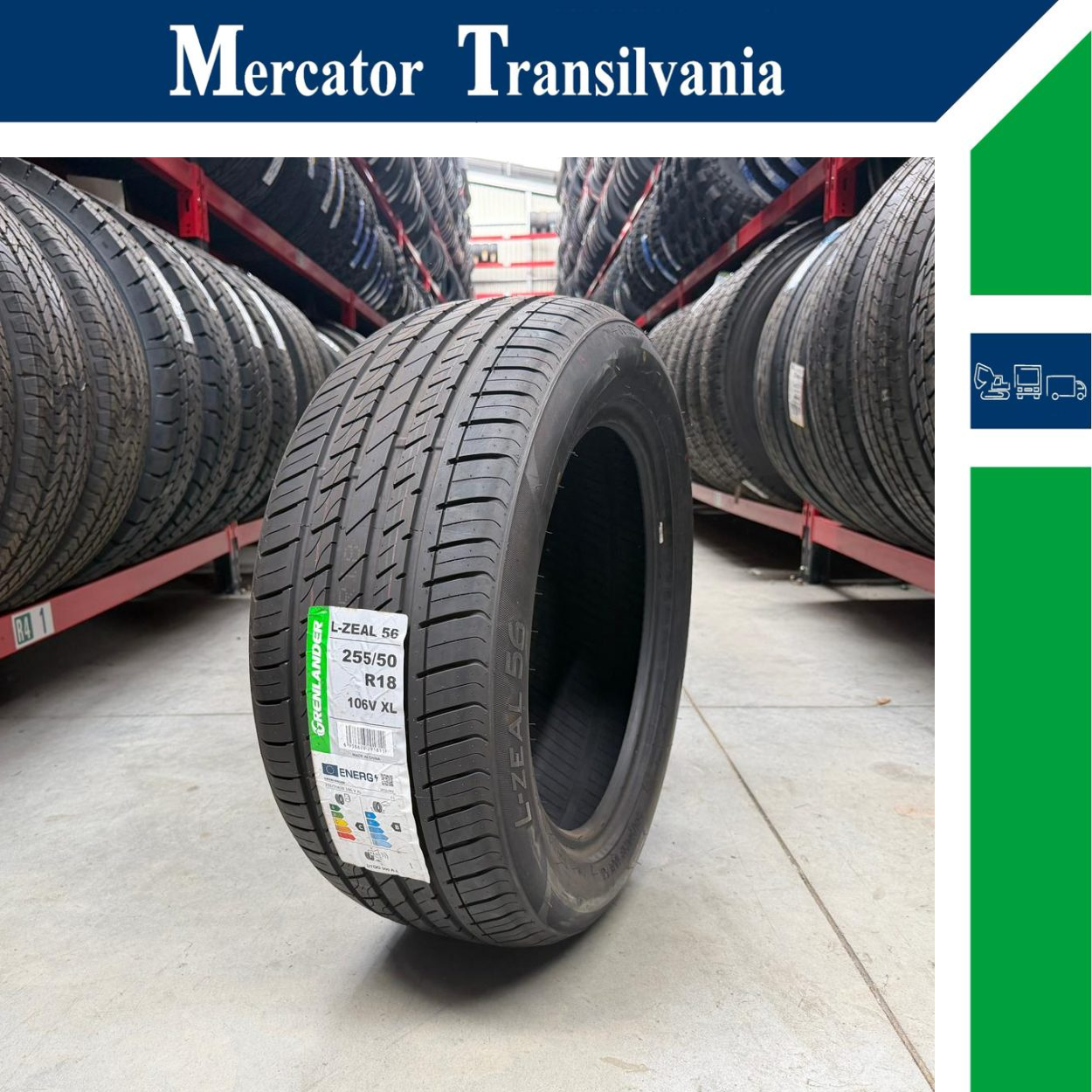 (NOUA) Grenlander L-Zeal 56 255/50R18-