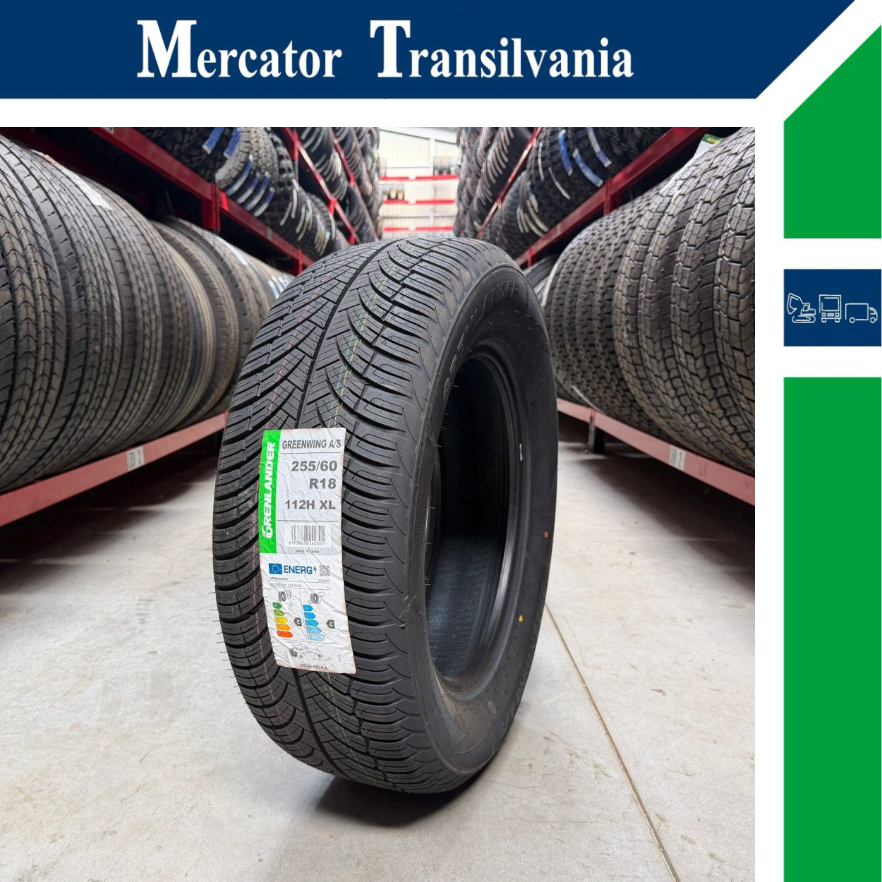 (NOUA) Grenlander Greenwing A/S 255/60R18-