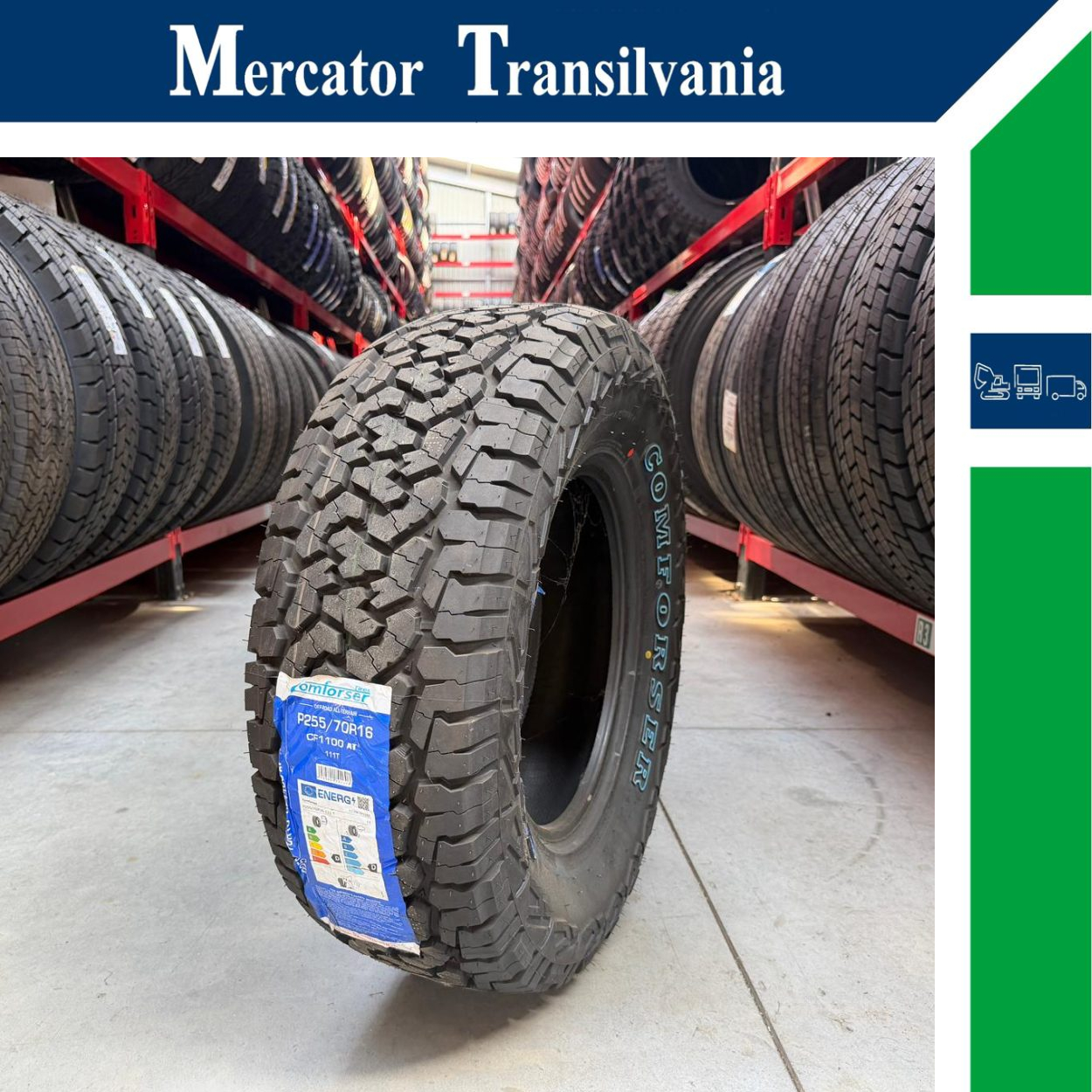 (NOUA) Comforser CF1100 (Model BFGoodrich) 255/70R16-