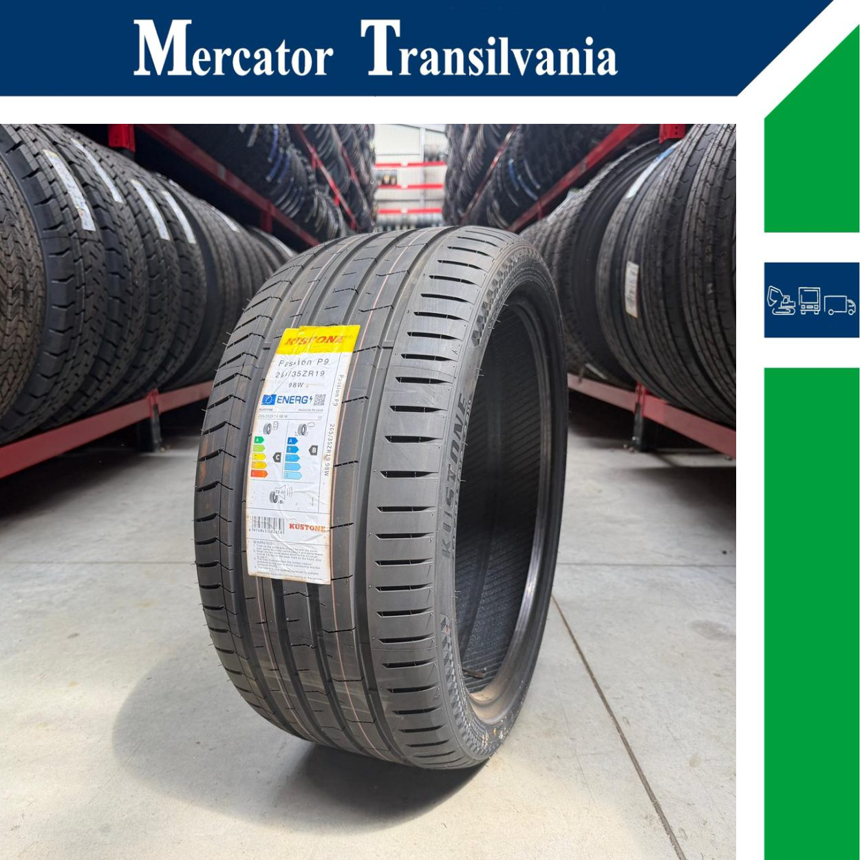(NOUA) Kustone Passion P9 265/35R19-