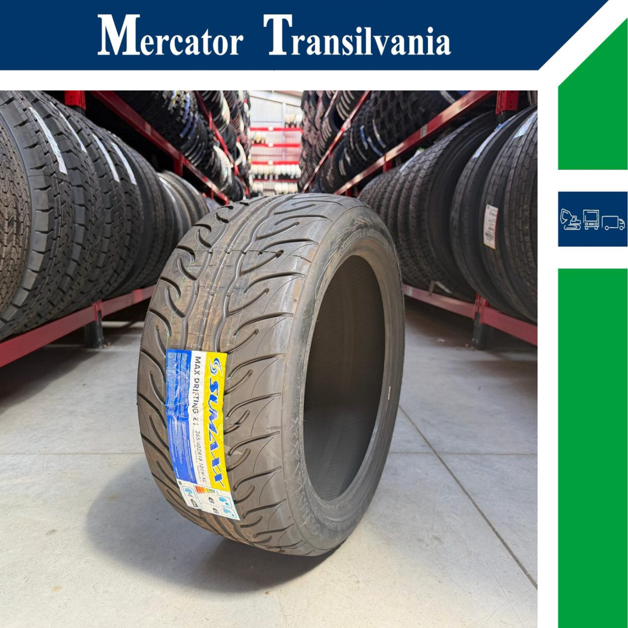 (NOUA) Sumaxx Max Drifting Z1 265/40R18-