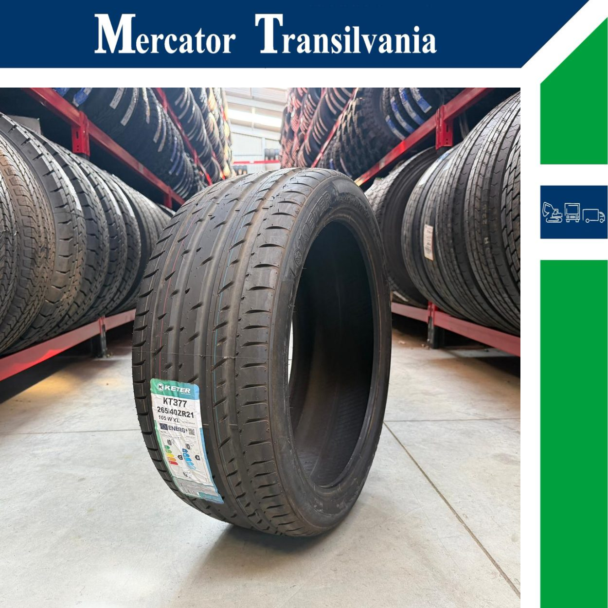 (NOUA) Keter KT377 265/40R21-