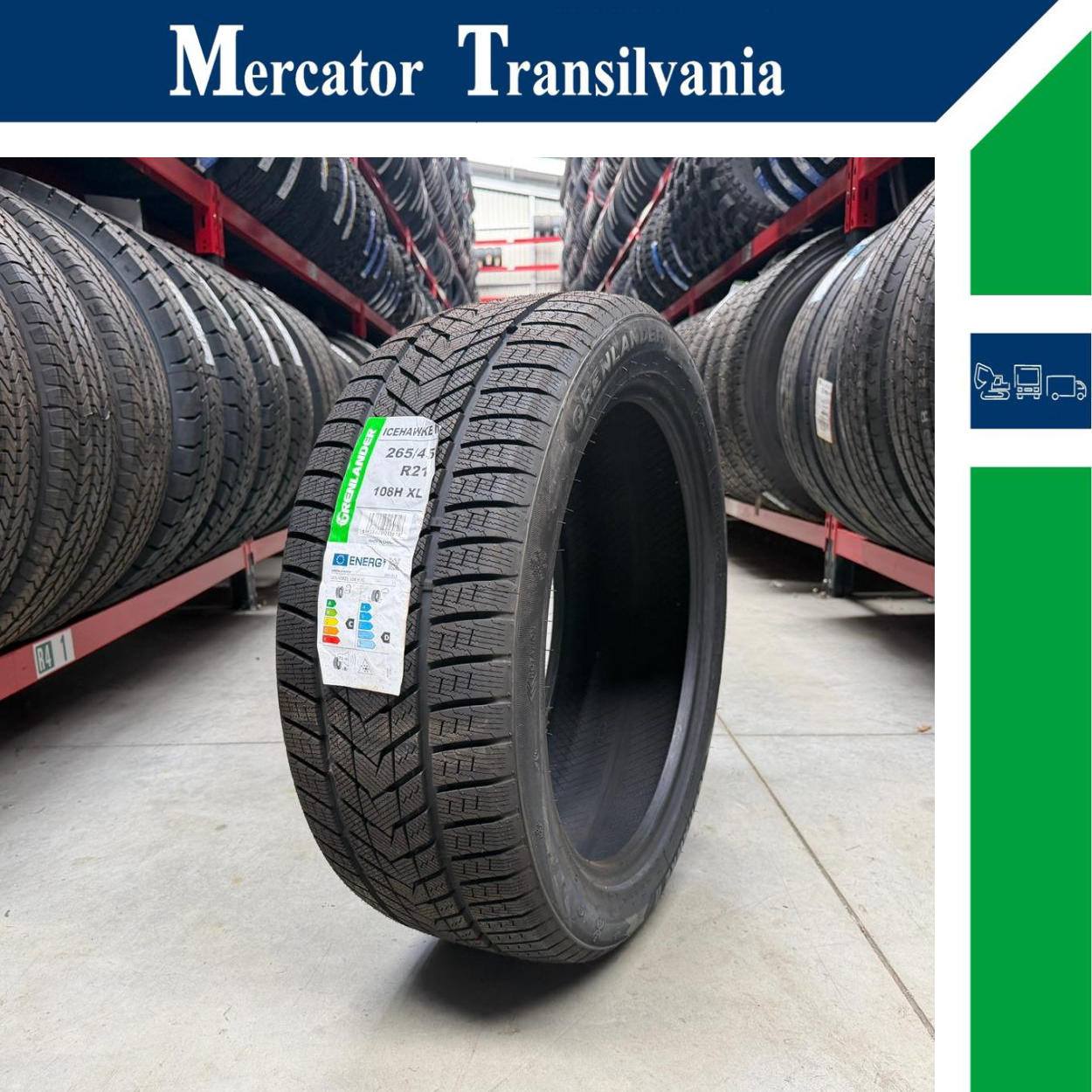 (NOUA) Grenlander Icehawke II 265/45R21-