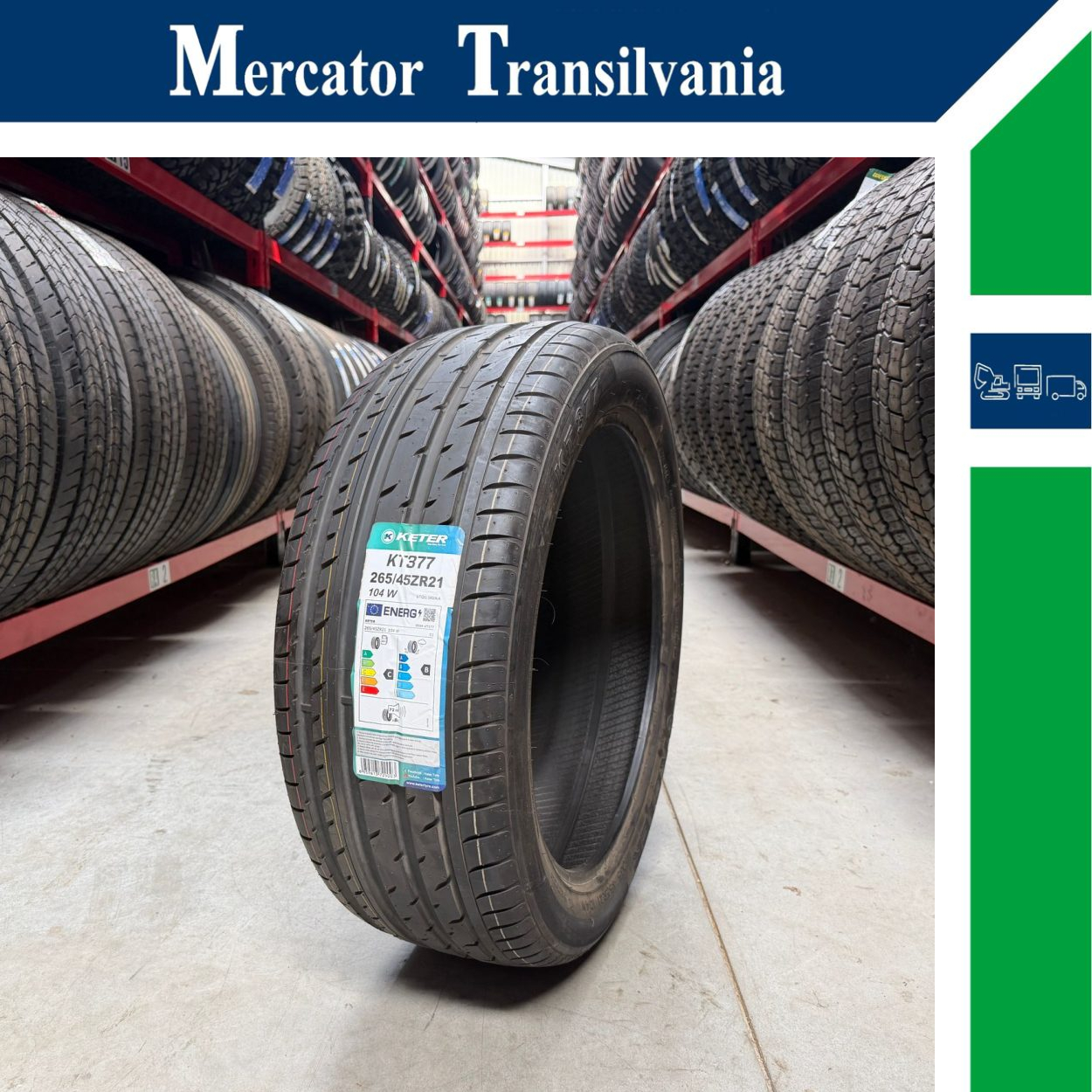 (NOUA) Keter KT377 265/45R21-