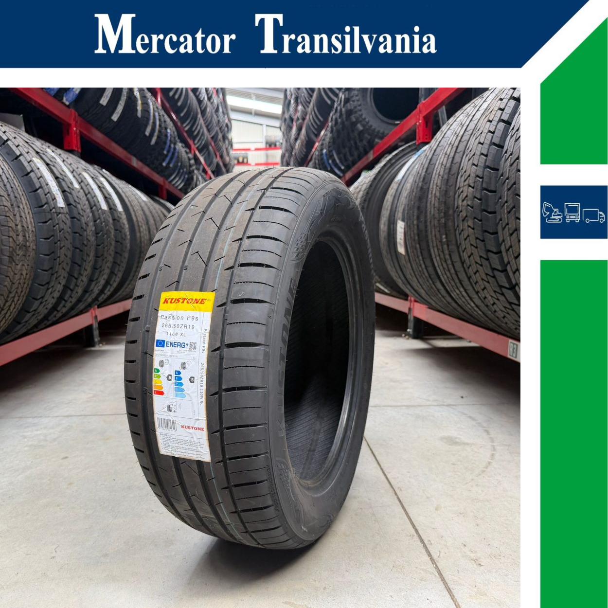 (NOUA) Kustone Passion P9S 265/50R19-