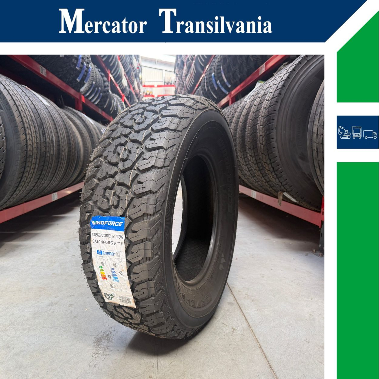 (NOUA) Windforce Catchfors II (Model BFGoodrich) 265/70R17-