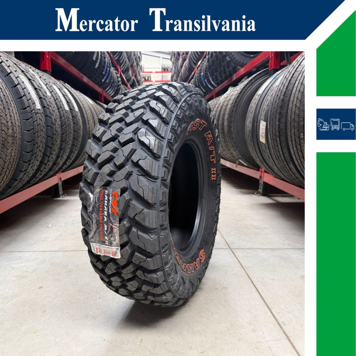 (NOUA) CST Sahara II 265/75R16-