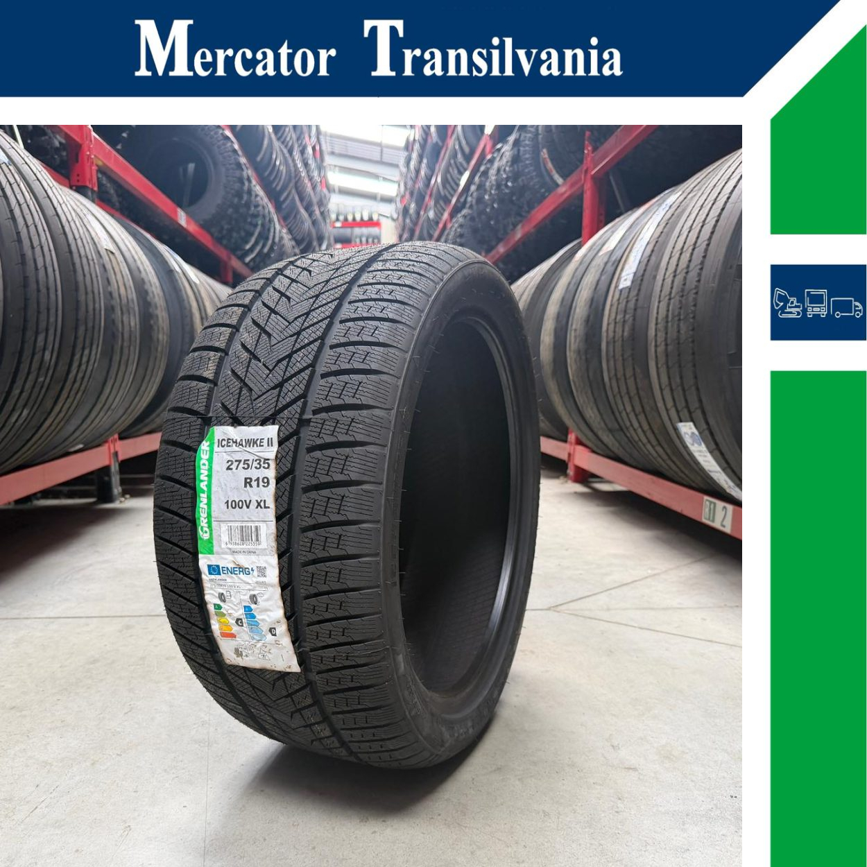 (NOUA) Grenlander Icehawke II 275/35R19-