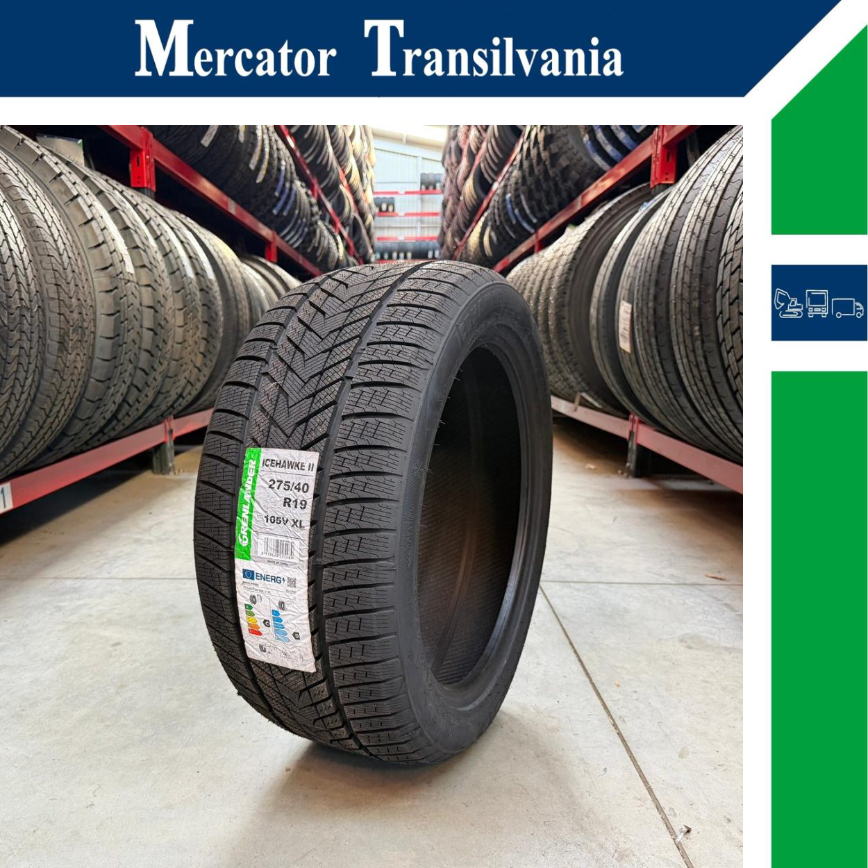 (NOUA) Grenlander Icehawke II 275/40R19-