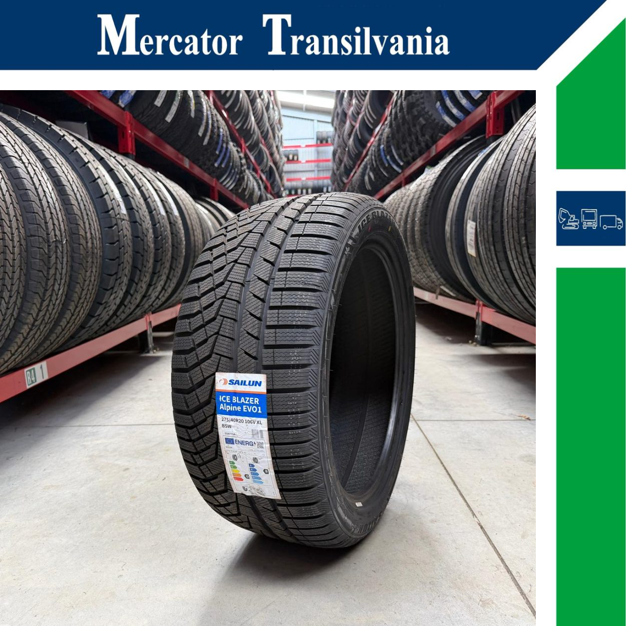 (NOUA) Sailun Ice Blazer Alpine EV01 275/40R20-