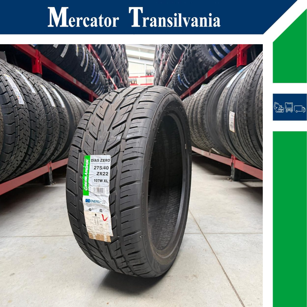 (NOUA) Grenlander Dias Zero 275/40R22-