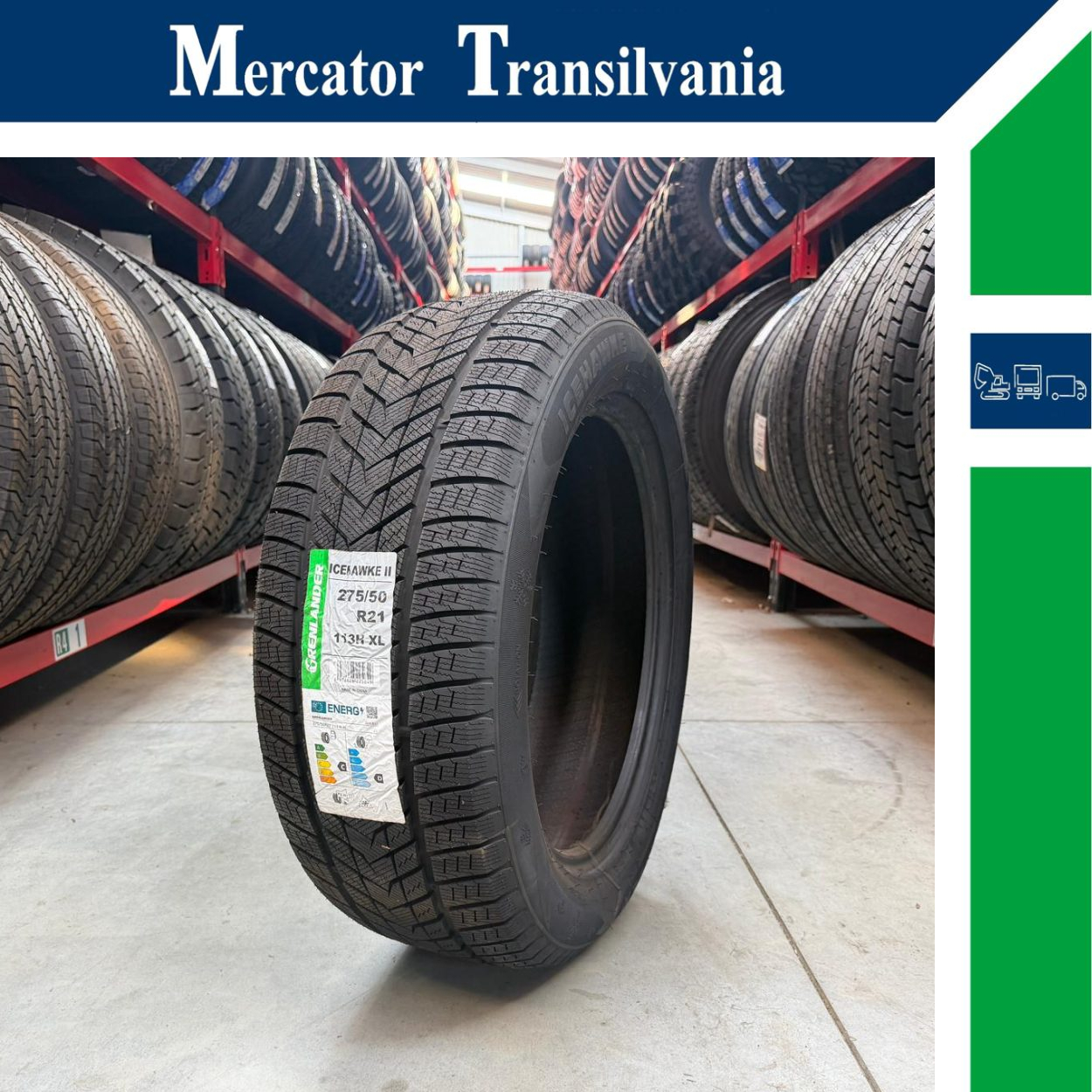 (NOUA) Grenlander Icehawke II 275/50R21-