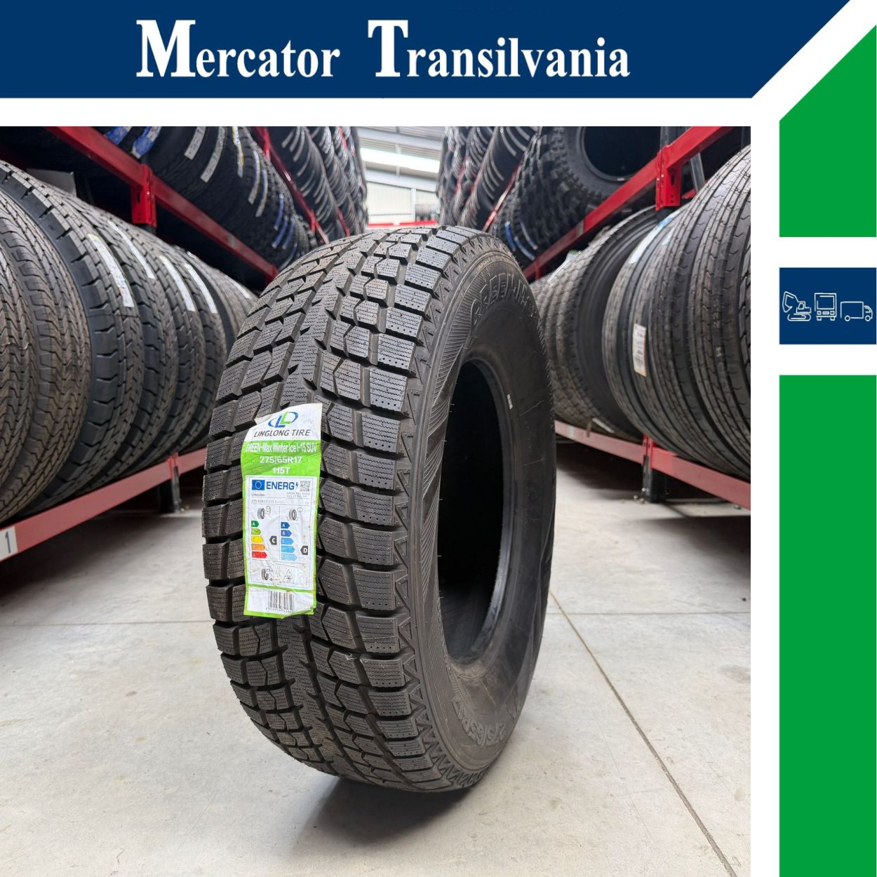 (NOUA) Linglong W D Ice I-15 SUV 275/65R17-