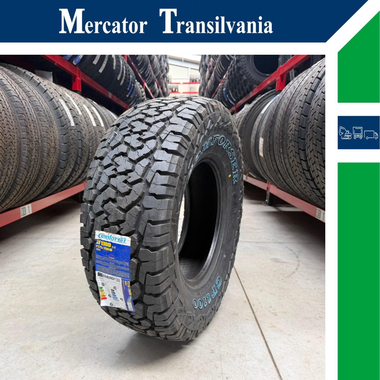 (NOUA) Comforser CF1100 (Model BFGoodrich) 275/70R16-