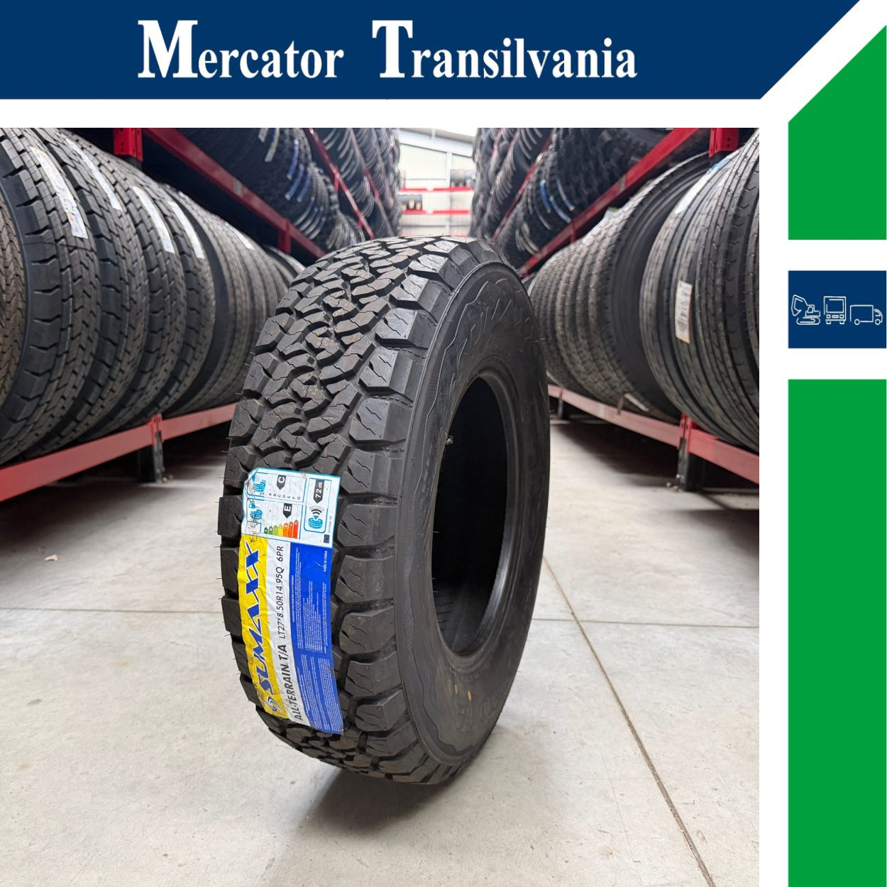 (NOUA) Sumaxx All-Terrain (Model BFGoodrich) 27/8.50R14-