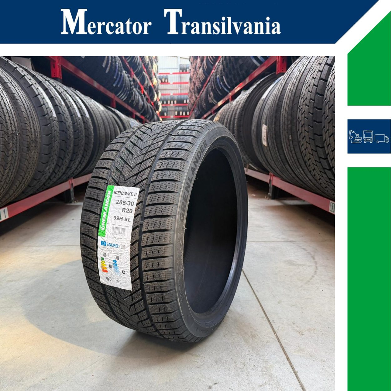 (NOUA) Grenlander Icehawke II 285/30R20-