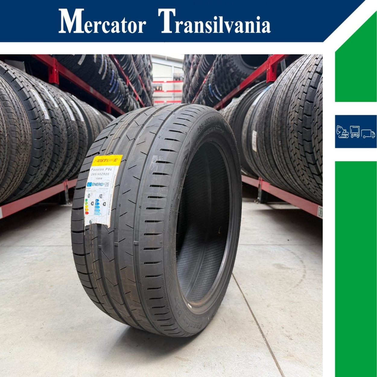(NOUA) Kustone Passion P9S 285/40R20-