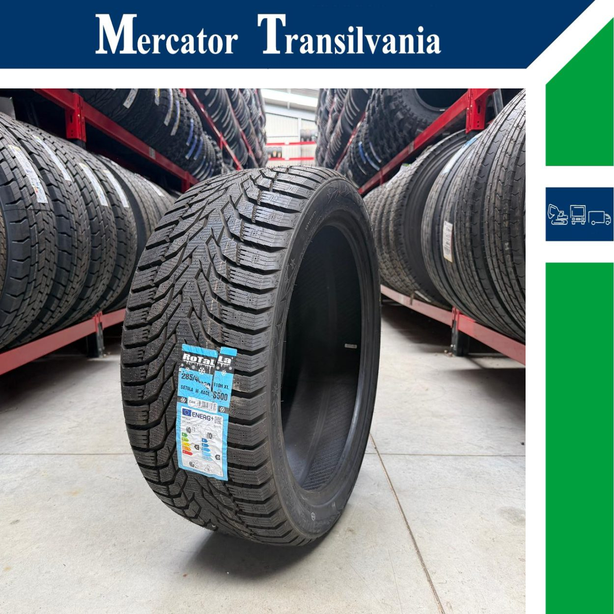 (NOUA) RoTaLLa Setula W Range S500 285/40R22-