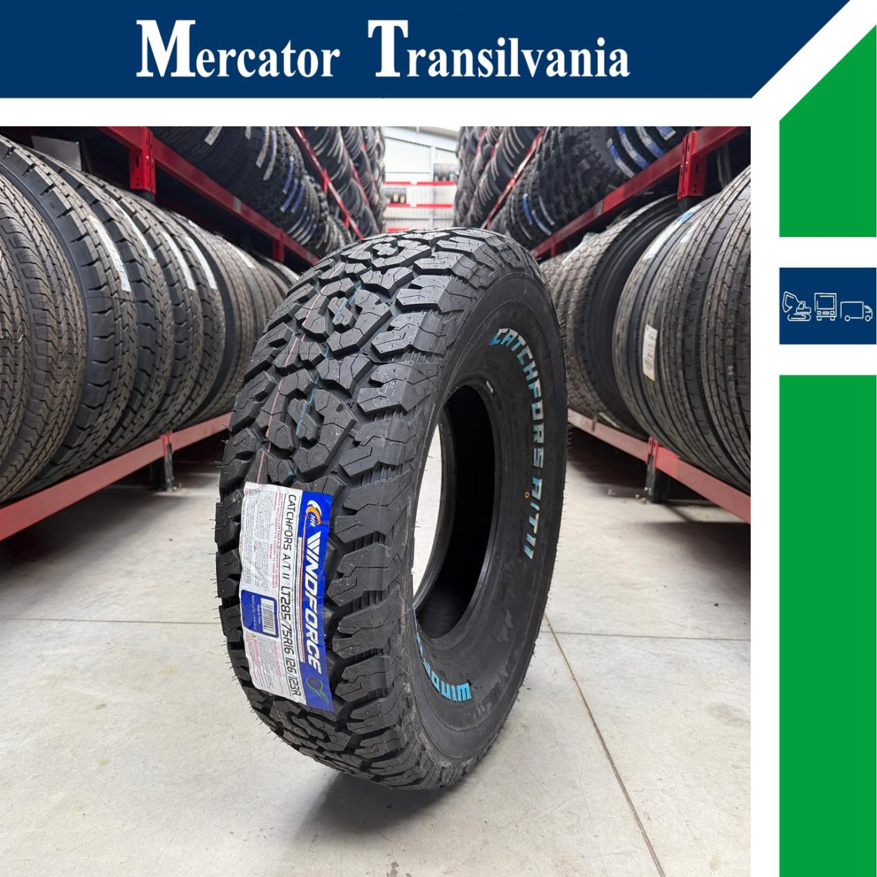 (NOUA) Windforce Catchfors II (Model BFGoodrich) 285/75R16-