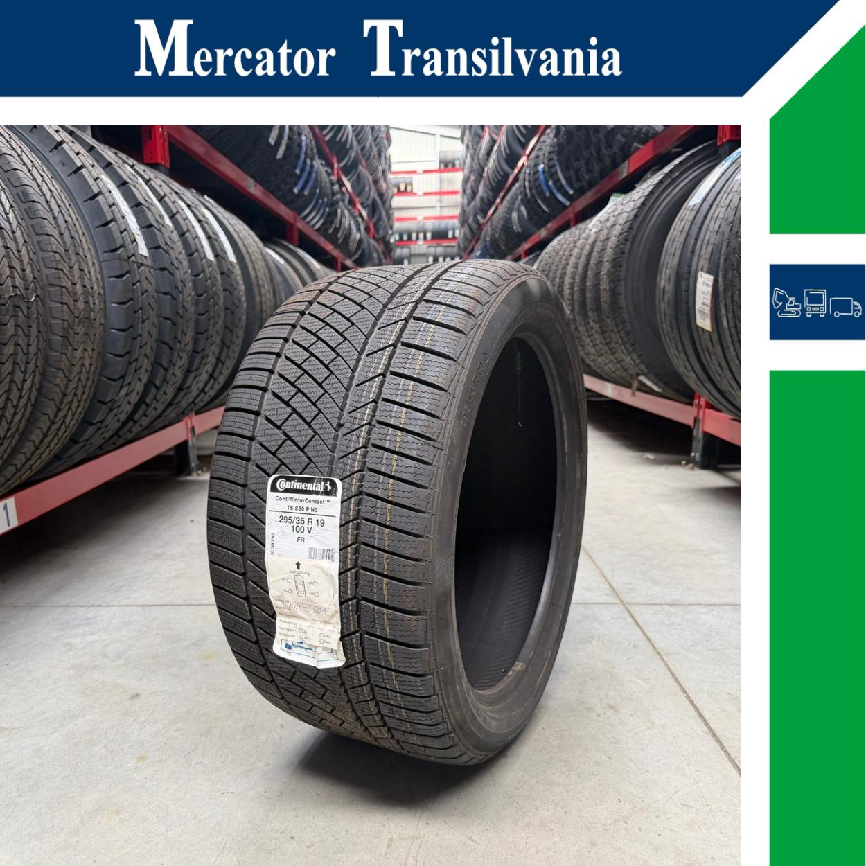 (NOUA) Continental ContiWinterContact TS 830P 295/35R19-