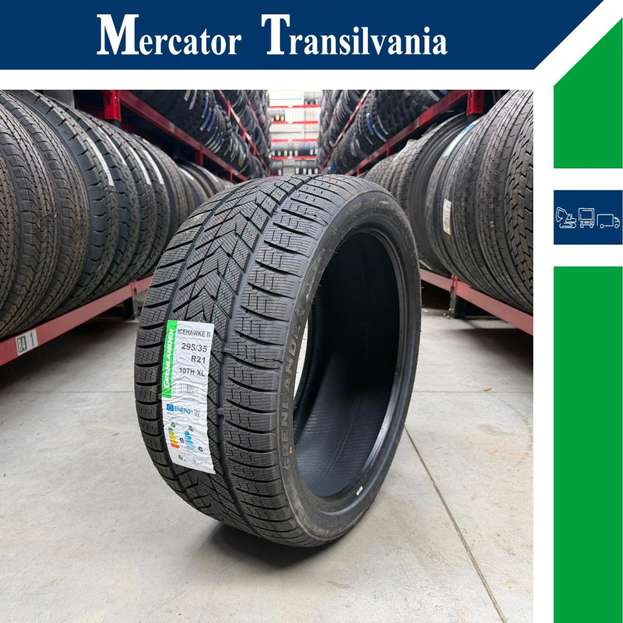 (NOUA) Grenlander Icehawke II 295/35R21-