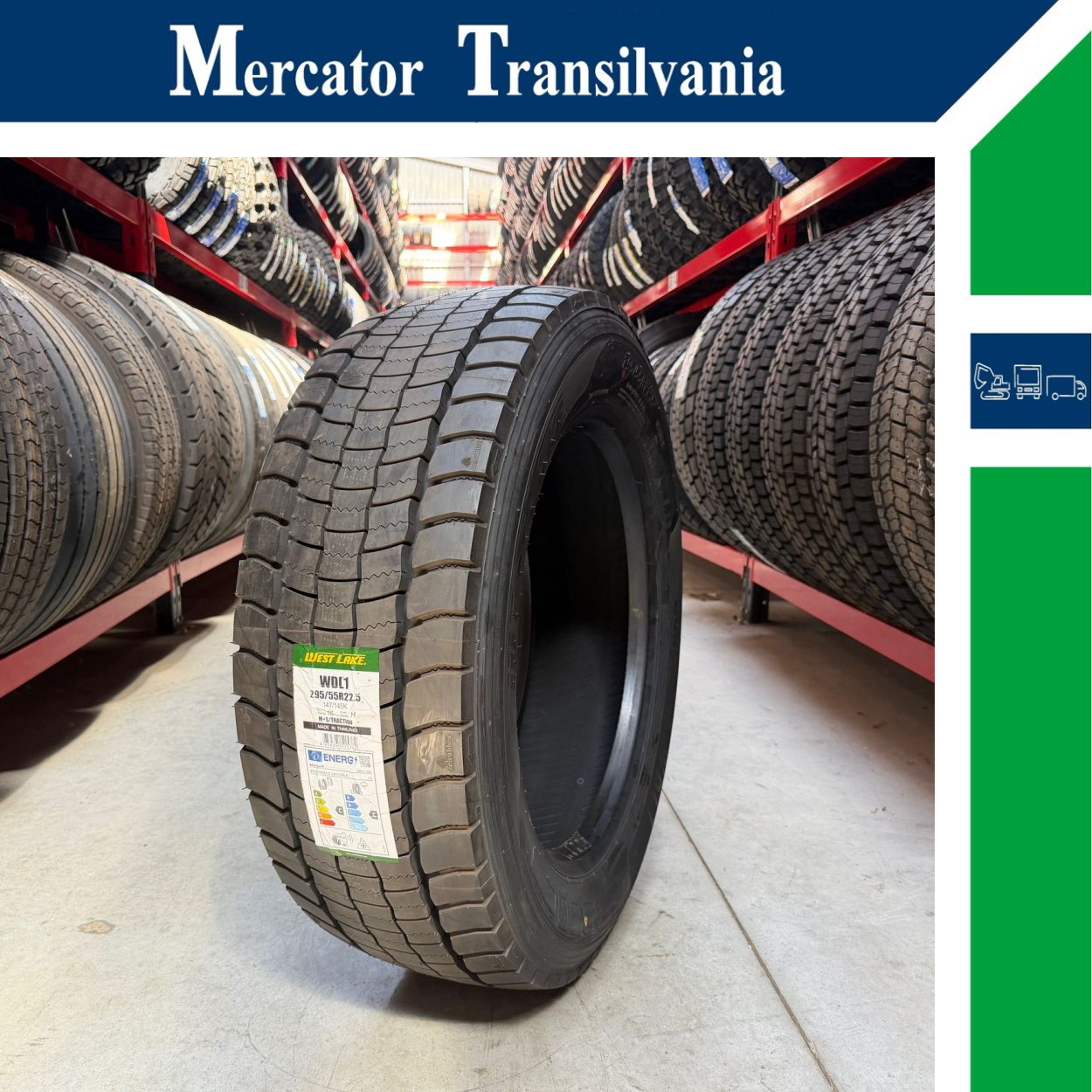(NOUA) Westlake WDL 1 295/55R22.5-