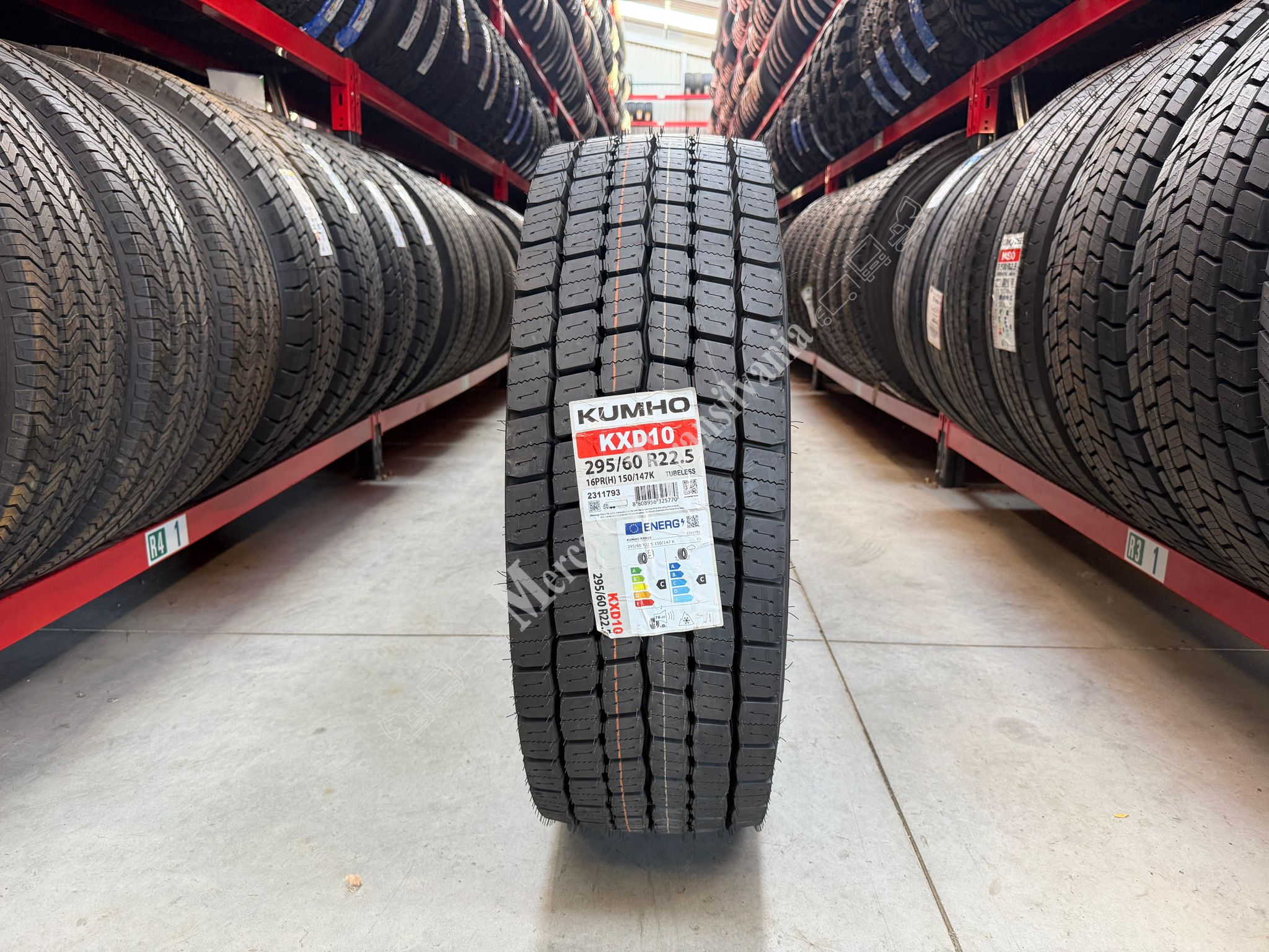 (NOUA) Kumho KXD10 295/60R22.5- - imagine 2