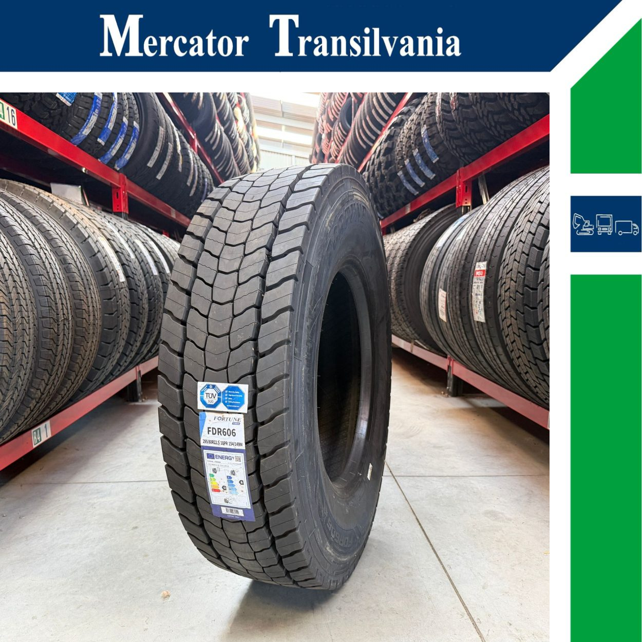 (NOUA) Fortune FDR 606 295/80R22.5-